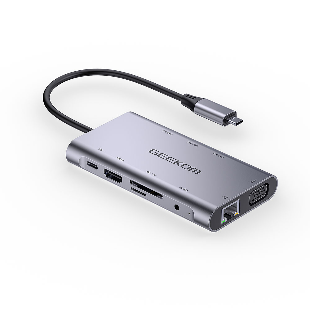 GEEKOM 10-in-1 USB C Hub